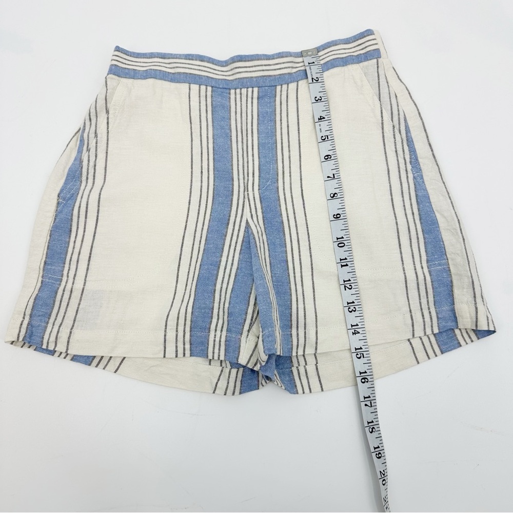 Banana Republic Linen Blend Striped Shorts XS - Picture 8 of 10